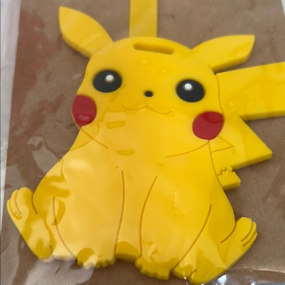 2 set Pikachu and Poké Ball Luggage Tags NWT! Too cute! - Picture 9 of 13